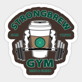 Strongbrew Gym Sticker